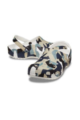 Crocs Unisex Geo Camo Clog Cr3055 - Beyaz