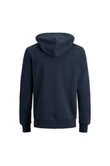 Jack & Jones Corp Old Logo Erkek Kapüşonlu Sweatshirt 12137054 - Koyu Lacivert