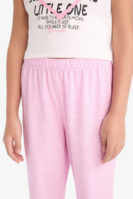 Defacto Çocuk Knitted Pyjamas E2220A8 - Ekru