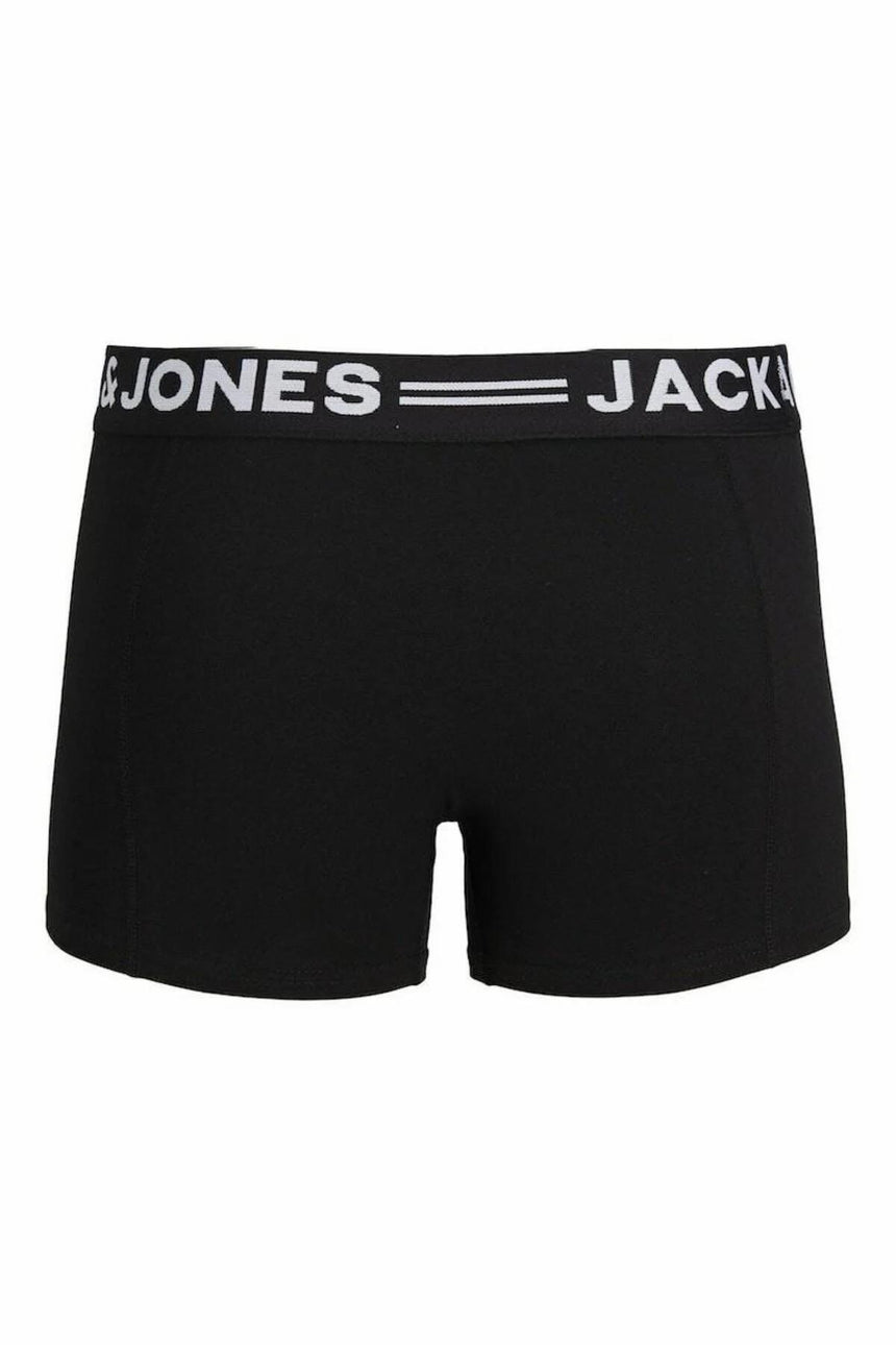JACK&JONES SENSE TRUNKS 3-PACK NOOS 12081832 - Siyah