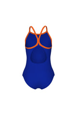 ARENA GIRL'S ARENA SWIMSUIT LIGHT DROP SOLID 005919833 - Mavi/Turuncu