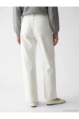 LCW KADIN S6MI62B8 PNT,WIDE-OYUNCAKRAIGHT-WHITE - Beyaz/ Kırık Beyaz