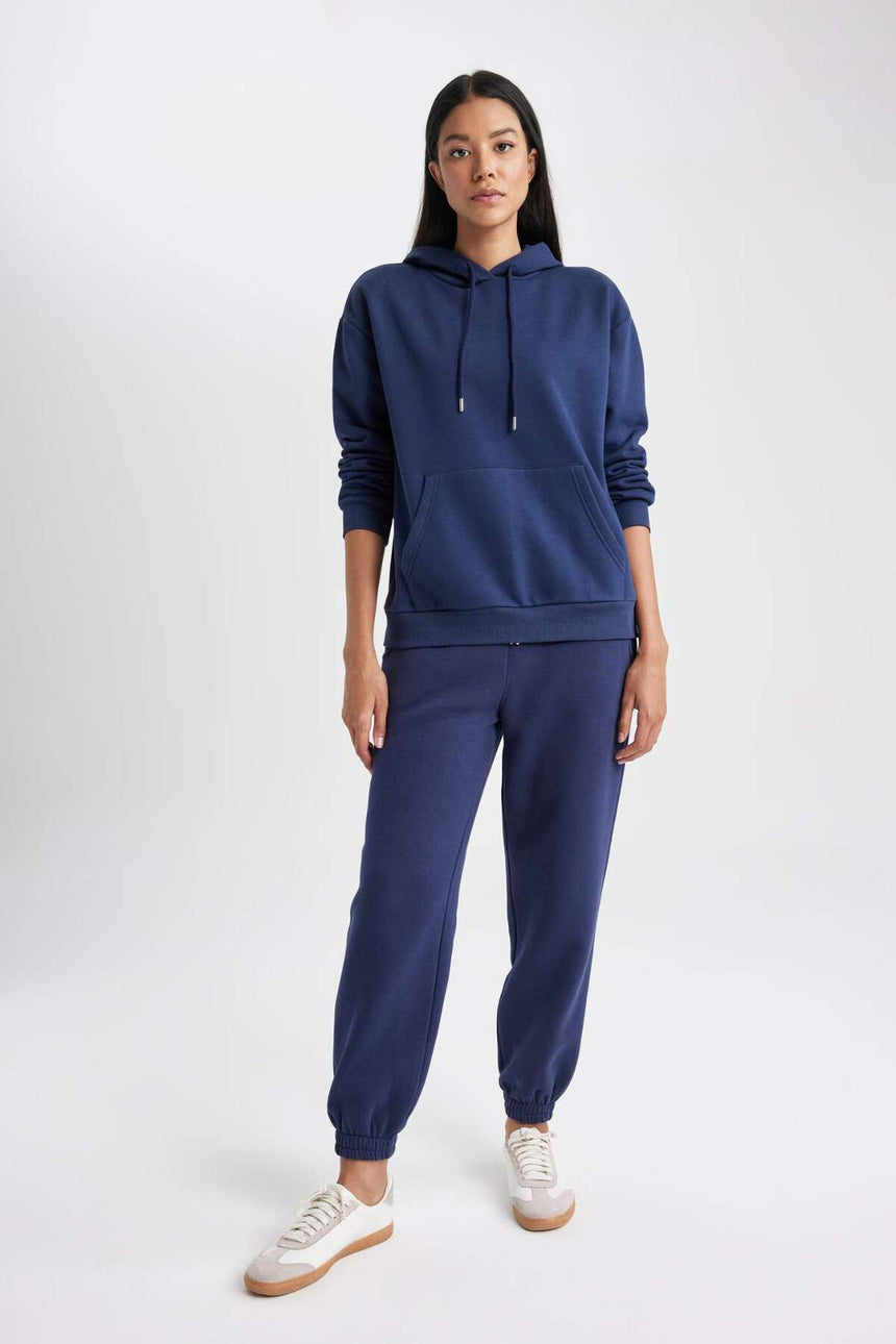 Defacto Kadın Trousers V2700Az - Koyu Lacivert