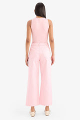 Defacto Kadın Trousers C7535AX - Pembe