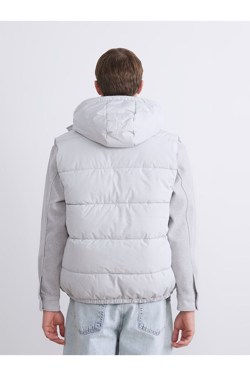 LC Waikiki Erkek Yelek W58817H8 - Açık Gri