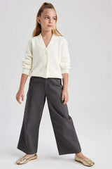 Defacto Çocuk Cardigan A2298A8 - Ekru