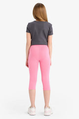 Defacto Çocuk Leggings B5656A8 - Pembe