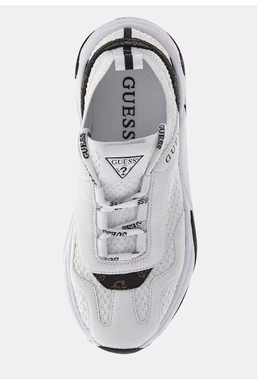 Guess Kadın Geniver2 Sneaker Flpge2 - Beyaz/ Kahverengi