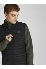 Jack & Jones Multi Erkek Büyük Beden Şişme Yelek 12205347 - Siyah