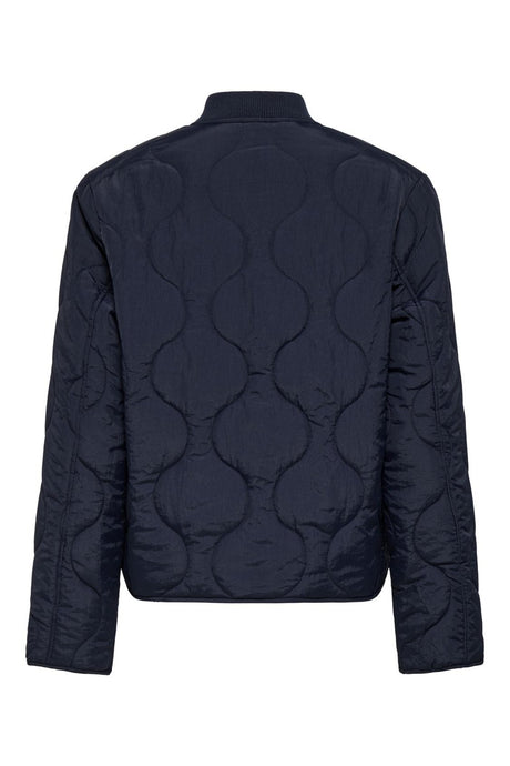 ONLY ONLSALSA QUILTED JACKET CC OTW 15373694 - Koyu Mavi