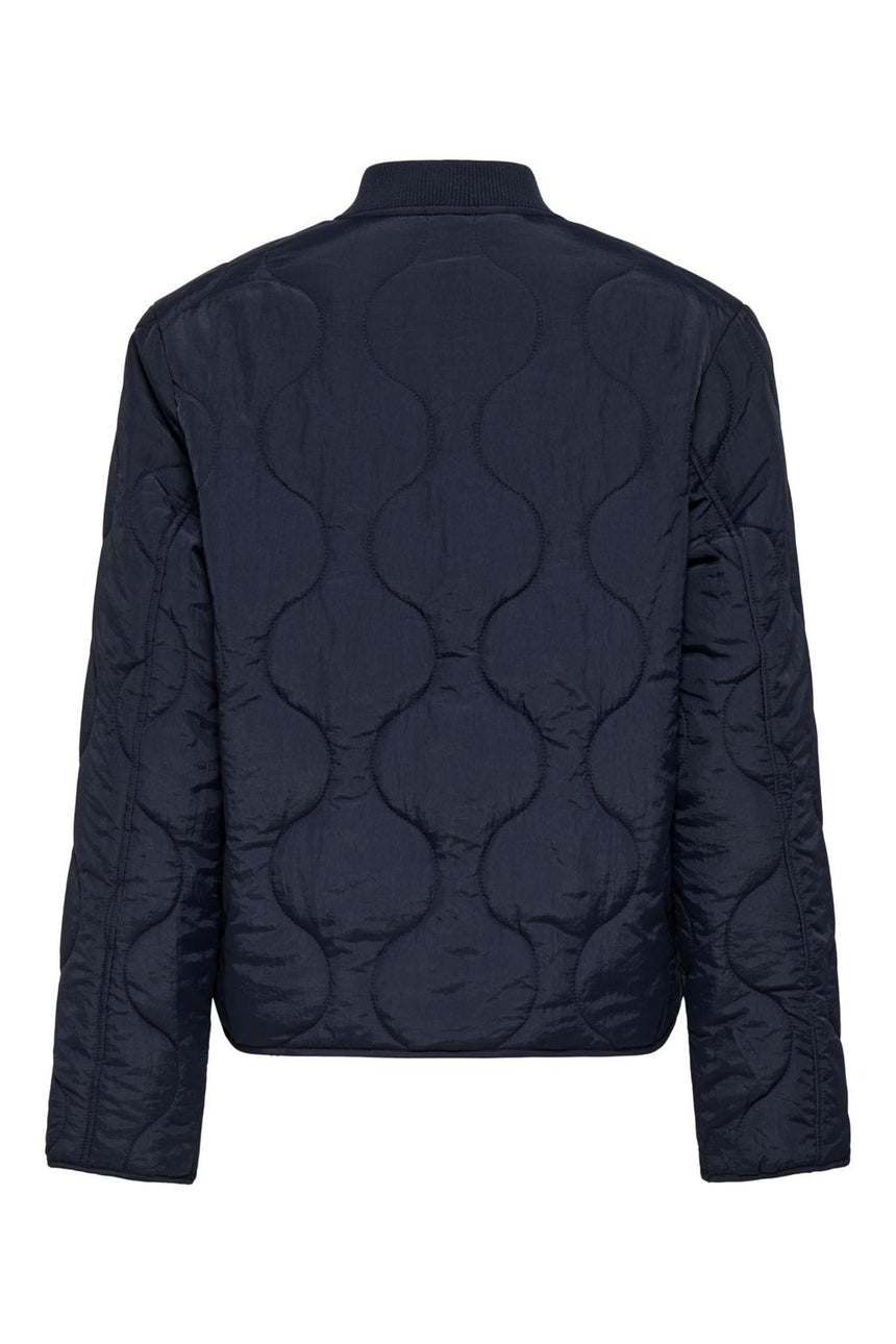 ONLY ONLSALSA QUILTED JACKET CC OTW 15373694 - Koyu Mavi