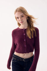 Defacto Kadın Cardigan Z9318Az - Bordo