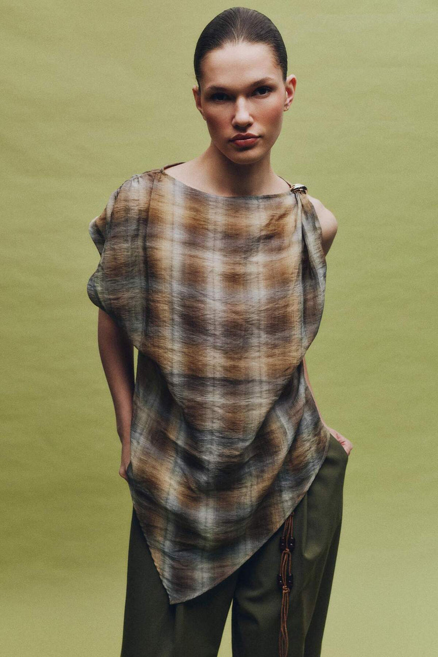 Defacto Kadın Sleeveless Blouse H2633AX - Koyu Yeşil