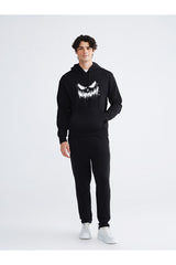 LCW ERKEK W5AC69K8 PNT,A-FLEECE PNT - Siyah