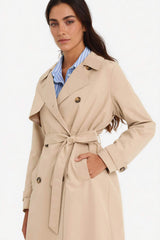 Defacto Kadın Trenchcoat E8578Ax - Açık Kahve