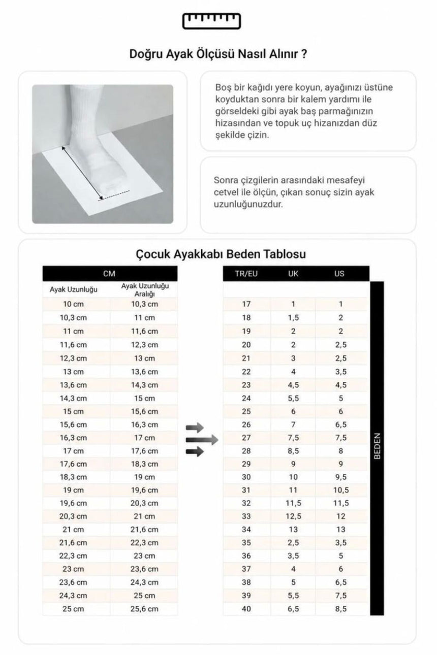 U.S. Polo Assn. Lande Çocuk Sneaker - Beyaz / Lacivert