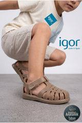 İGOR ÇOCUK S10271 TOBBY SOLID - Gri/ Kahverengi