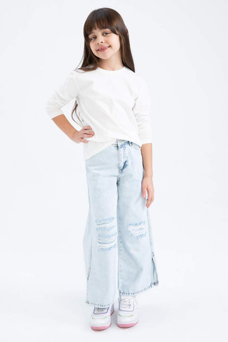 Defacto Çocuk Denim Z4708A6 - Açık Mavi