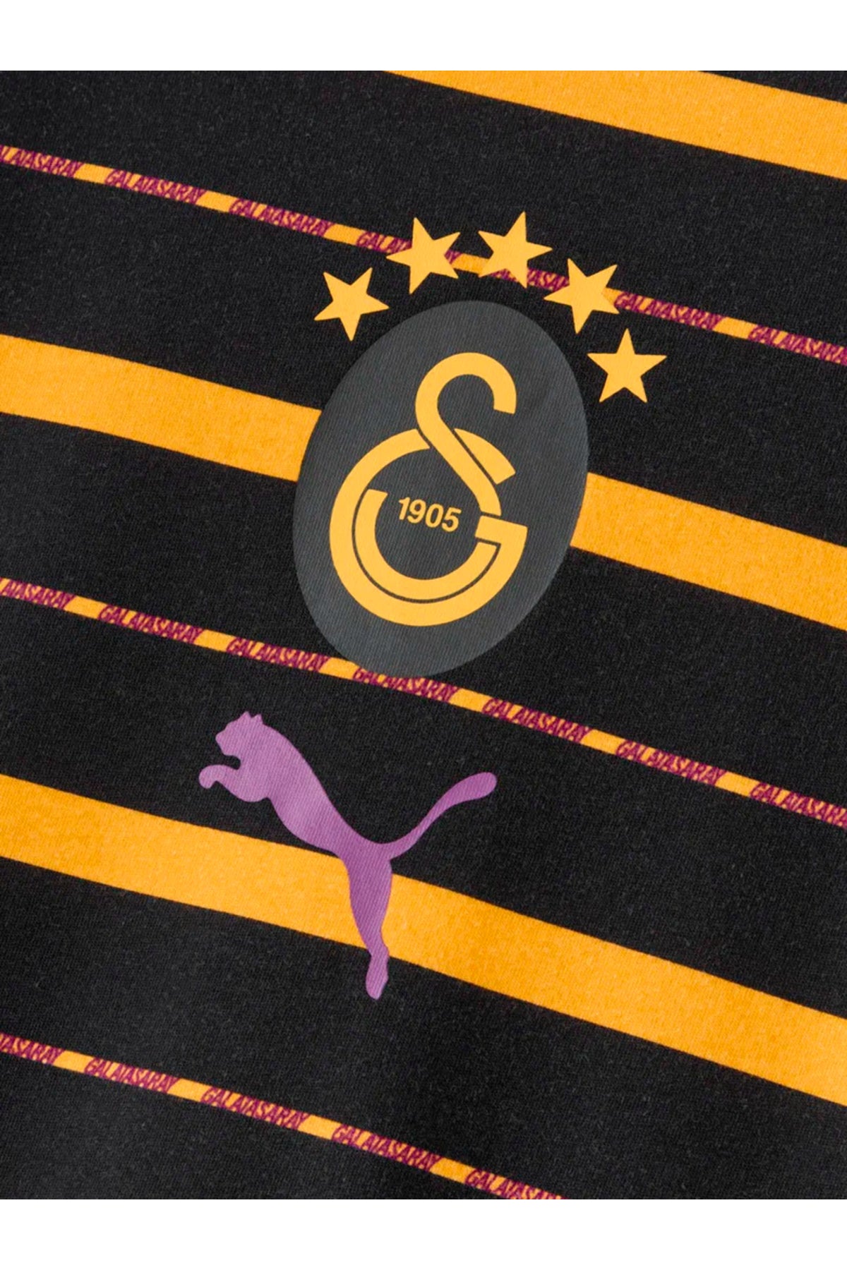 Galatasaray 78684119 Unisex T-Shirt - Antrasit