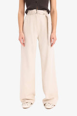 Defacto Kadın Trousers D4467AX - Açık Kahve