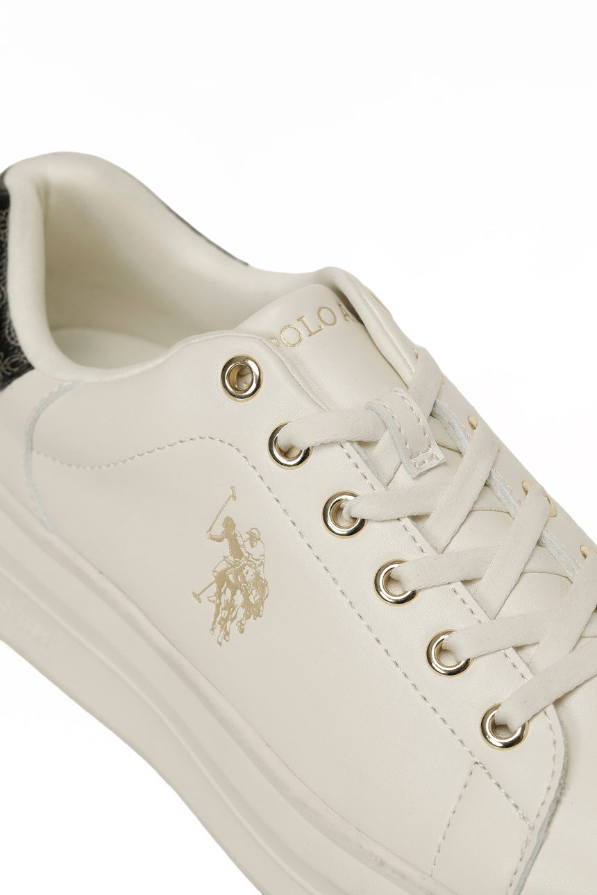 U.S. Polo Assn. Jessica Kadın Sneaker - Bej