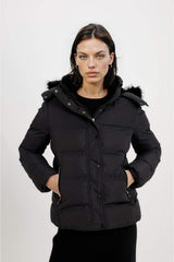 Defacto Kadın Mont C9523Ax - Siyah