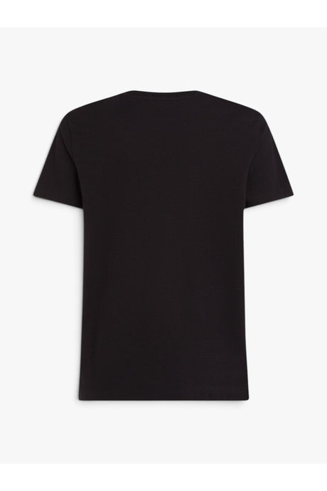 Tommy Hilfiger ERKEK ESSENTIAL REG FIT SOLID TEE MW0MW37267 - Siyah