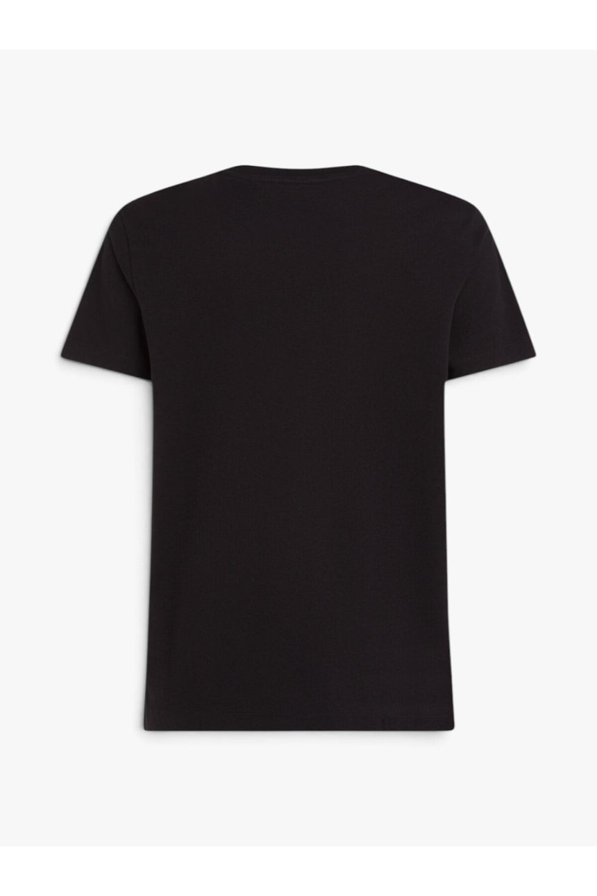 Tommy Hilfiger ERKEK ESSENTIAL REG FIT SOLID TEE MW0MW37267 - Siyah
