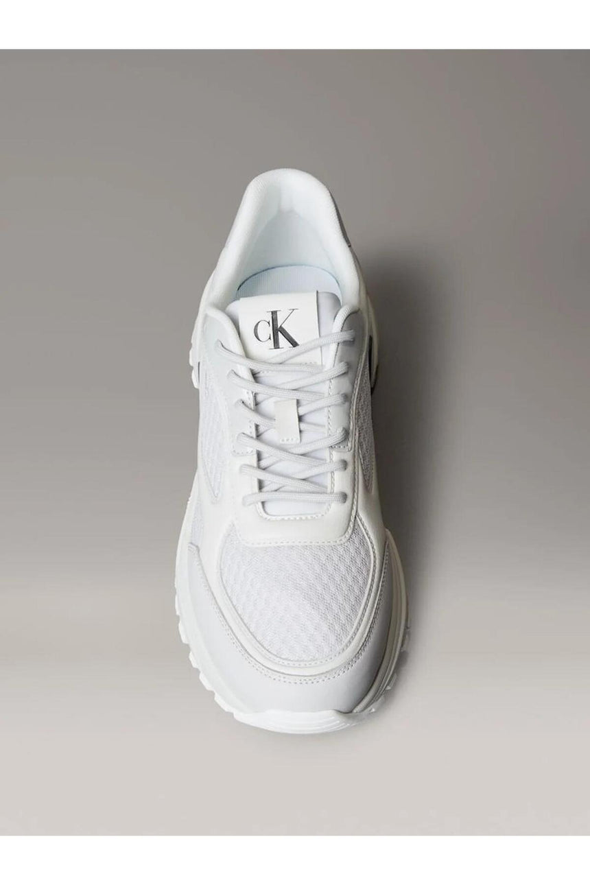 Calvin Klein Erkek HIKE RUNNER LACEUP MESH MIX YM0YM01451 - Gri