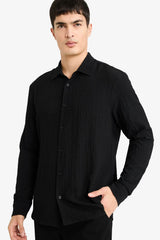 Defacto Erkek Woven Top D7246AX - Siyah