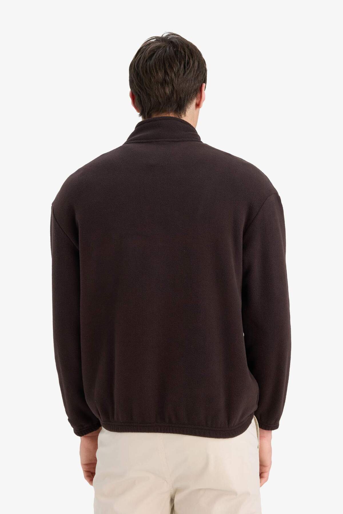 DeFacto Erkek Sweatshirt E8632AX - Kahverengi