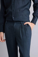 Defacto Erkek Woven Bottom C1826AX - Koyu Lacivert
