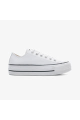 Converse Chuck Taylor All Star Leather Platform 561680C.102 - Beyaz/ Siyah/ Beyaz