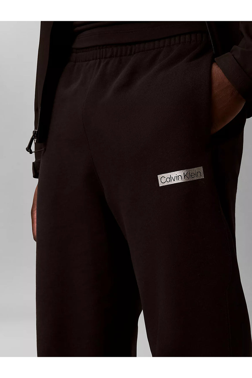Calvin Klein Erkek 350TERRY EU SP GRAPHIC JOGGER LV04LG212G - Siyah