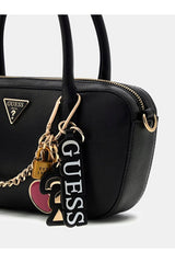 GUESS KADIN DAVINA SMALL SATCHEL HWBG9899050 - Mavi