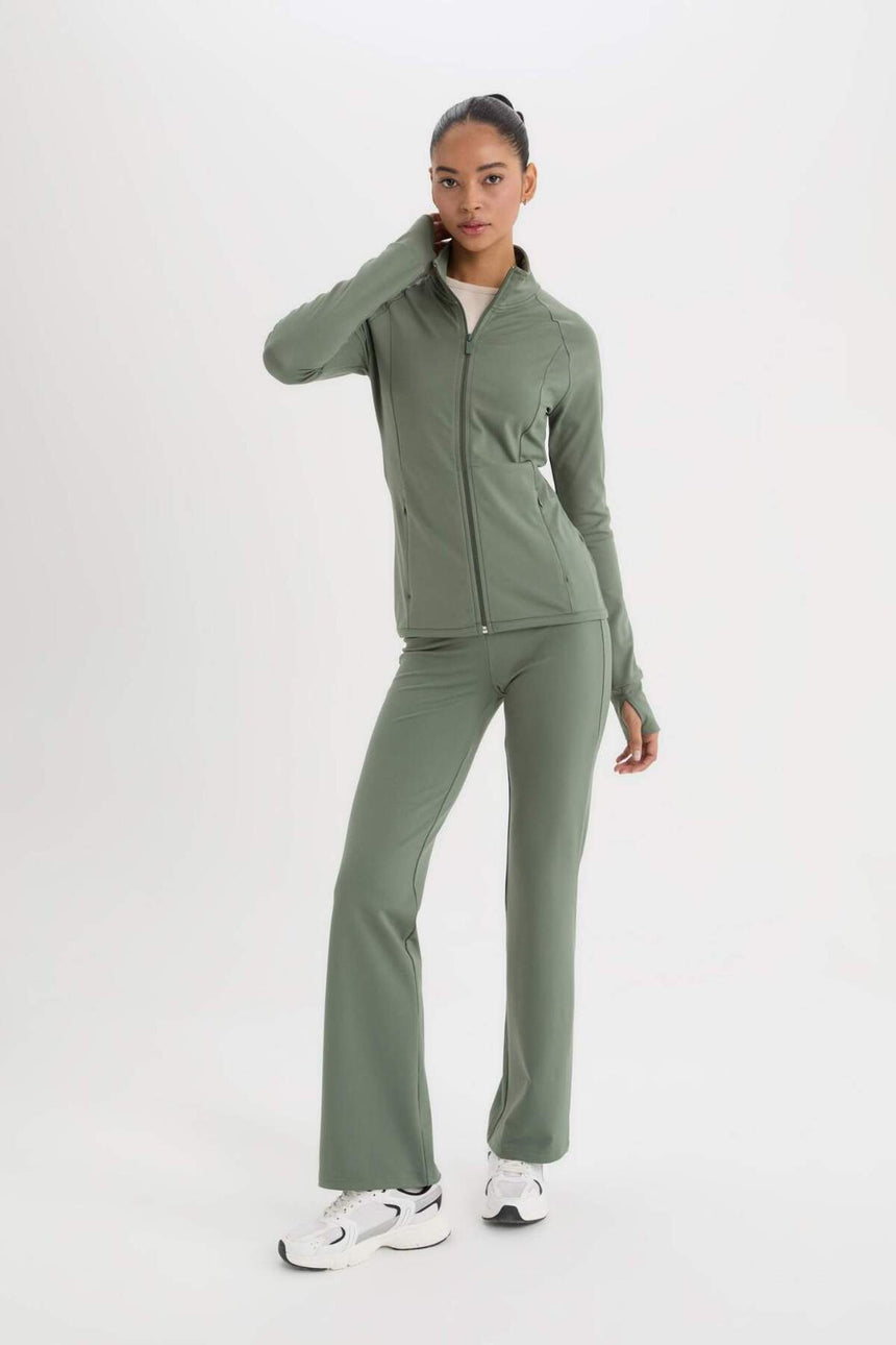 Defacto Kadın Trousers B3988Ax - Koyu Yeşil