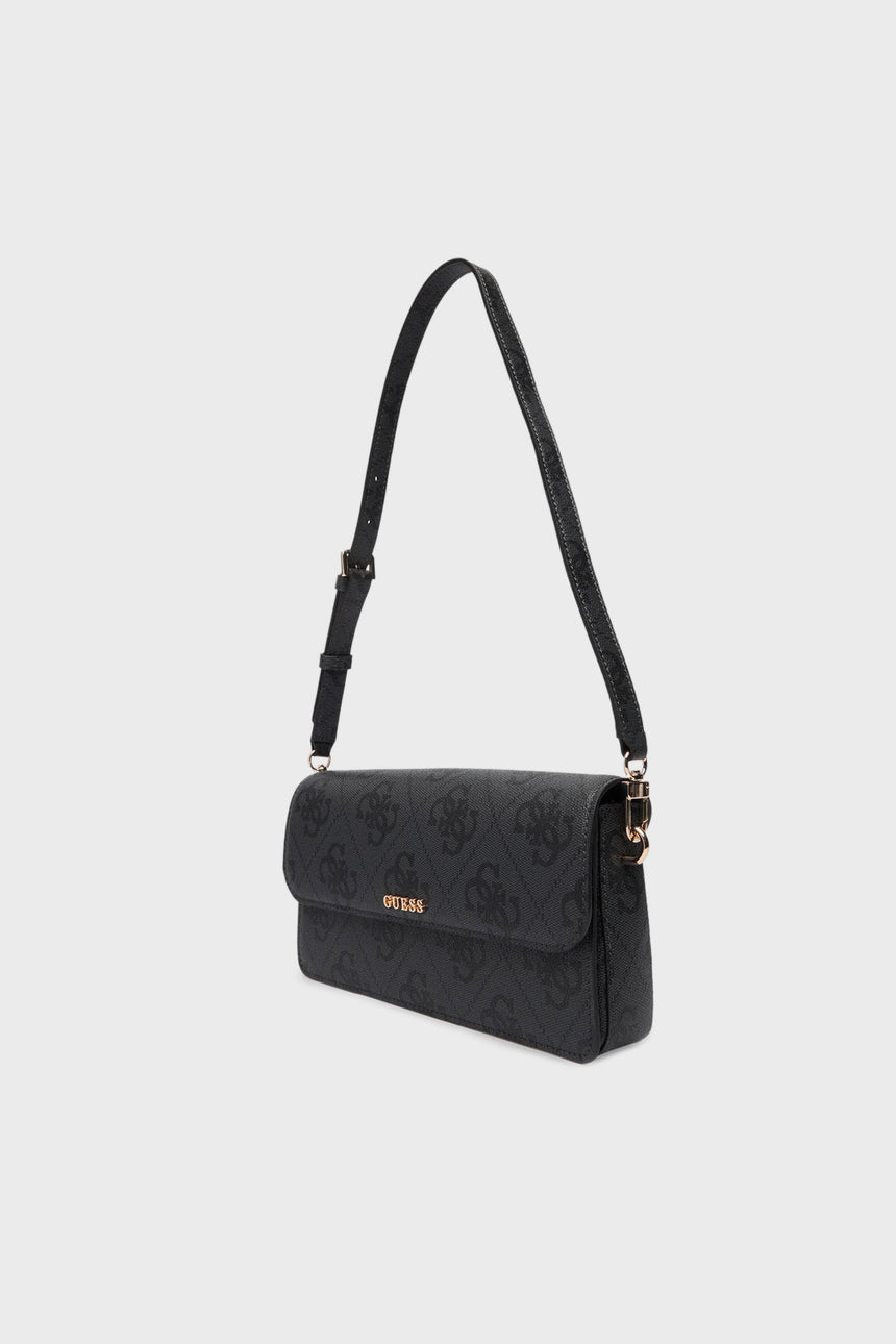GUESS KADIN SADIE FLAP SHOULDER HWOS8118190 - Ekru/ Krem