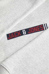 JACK&JONES JJMUNK SWEAT CREW NECK 12298431 - Koyu Gri