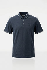 Jack & Jones 12143859 Erkek Büyük Beden T-Shirt - Koyu Gri