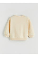 LC Waikiki Çocuk Sweatshirt W5N827B1 - Açık Kahve