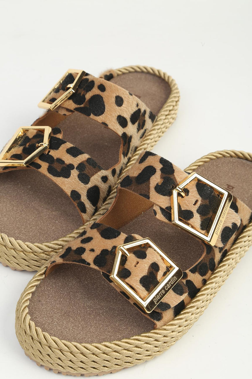 Pierre Cardin Kadın PC-55813-3076 - Bej Leopar