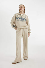 Defacto Kadın Trousers B3345Ax - Kum Beji