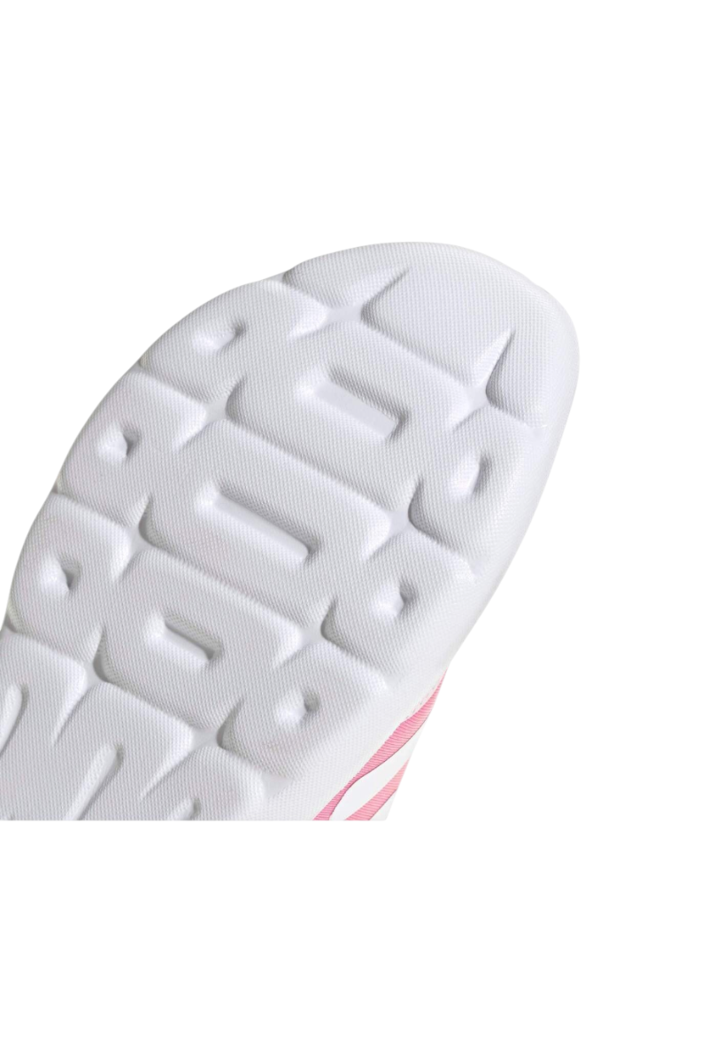 Sporline adidas Tensaur Run pembe çocuk sneaker ayakkabısının beyaz desenli taban detayı