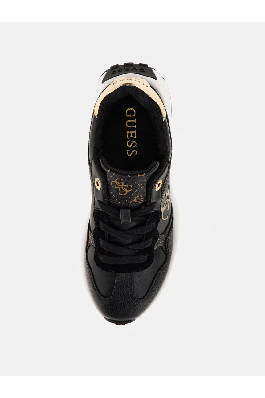 Guess Kadın Luckei Sneaker Flpluc - Siyah