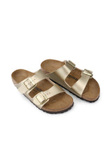 BIRKENSTOCK ARIZONA BF METALLIC 1016111 - Altın Sarısı