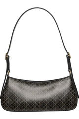 Calvin Klein Emblem AOP Small Shoulder Bag Kadın Omuz Çantası LV04F3324G - Siyah