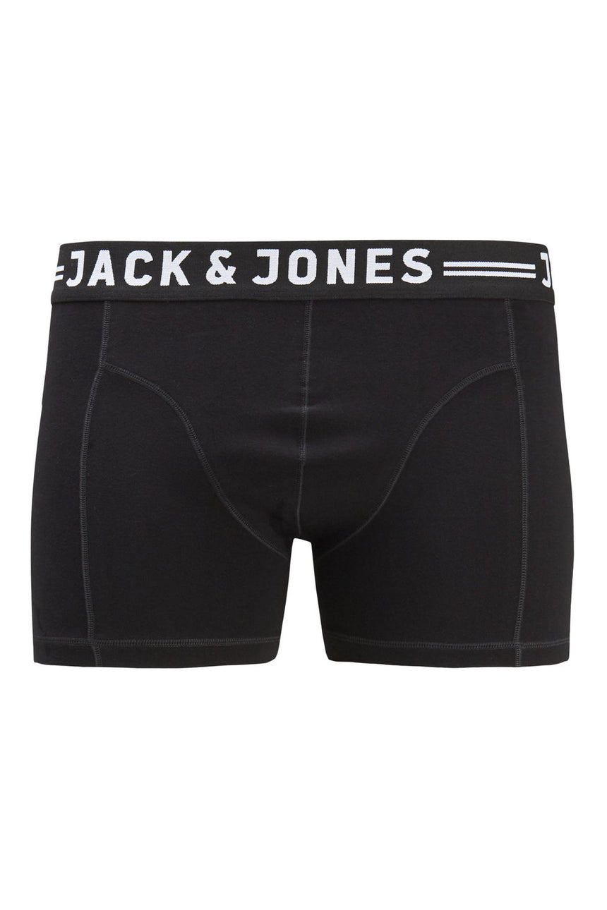 JACK&JONES JACHUEY TRUNKS 5 PACK NOOS PLS 12147591 - Siyah