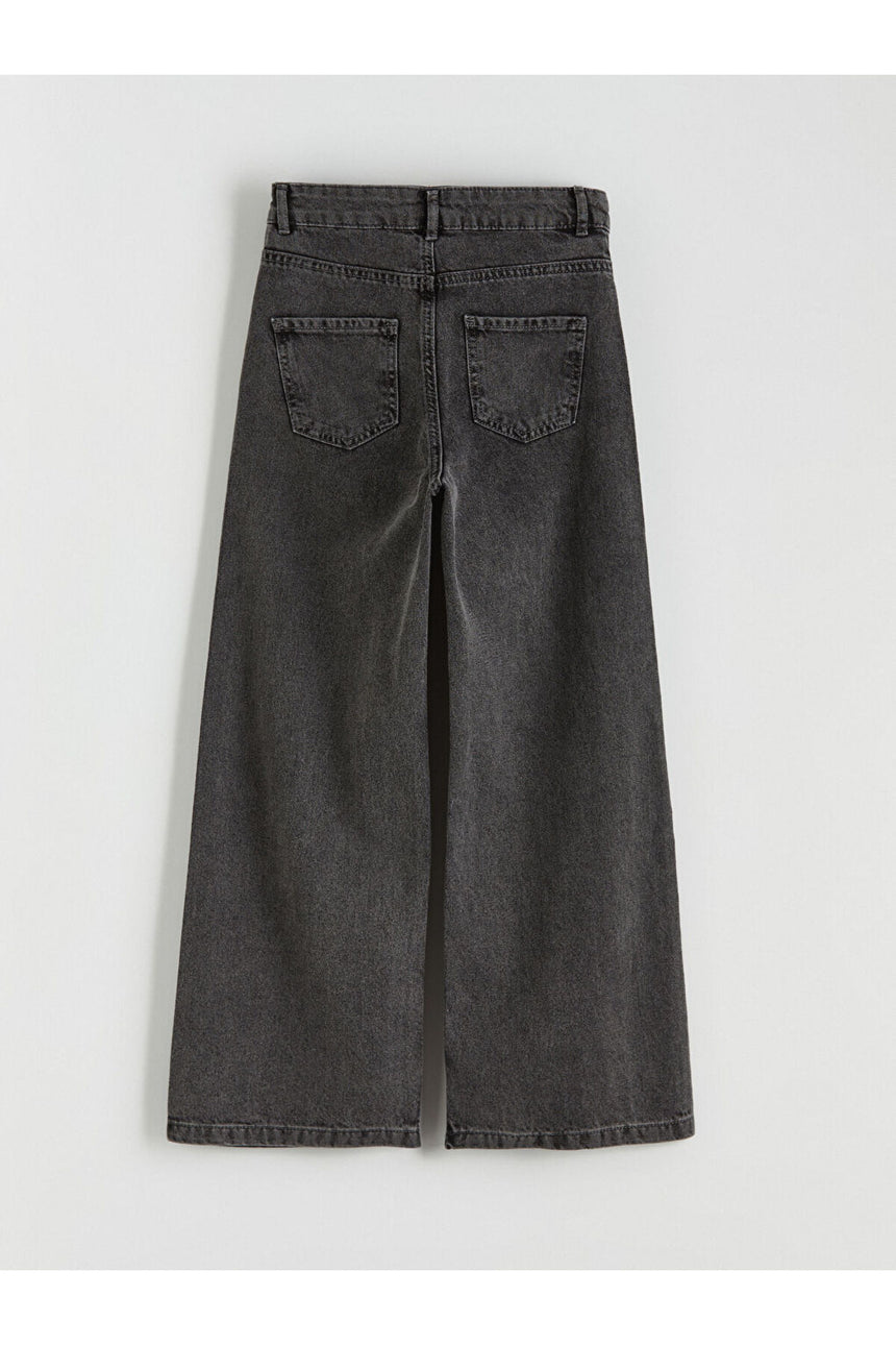 LC Waikiki Çocuk Jean Pantolon W5NR99B4 - Siyah