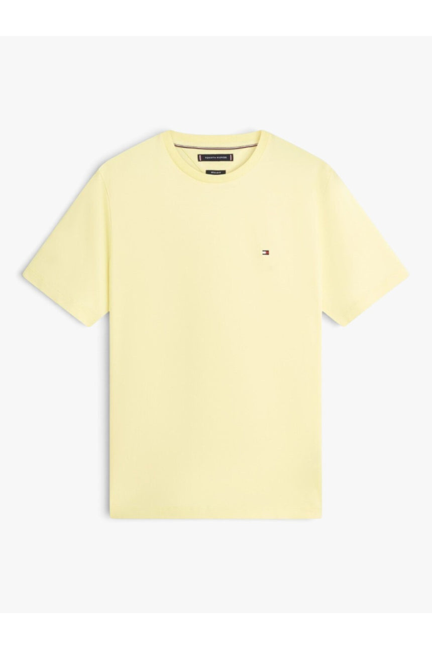 Tommy Hilfiger Erkek ESS SEASONAL REG FIT SOLID TEE MW0MW39995 - Sarı