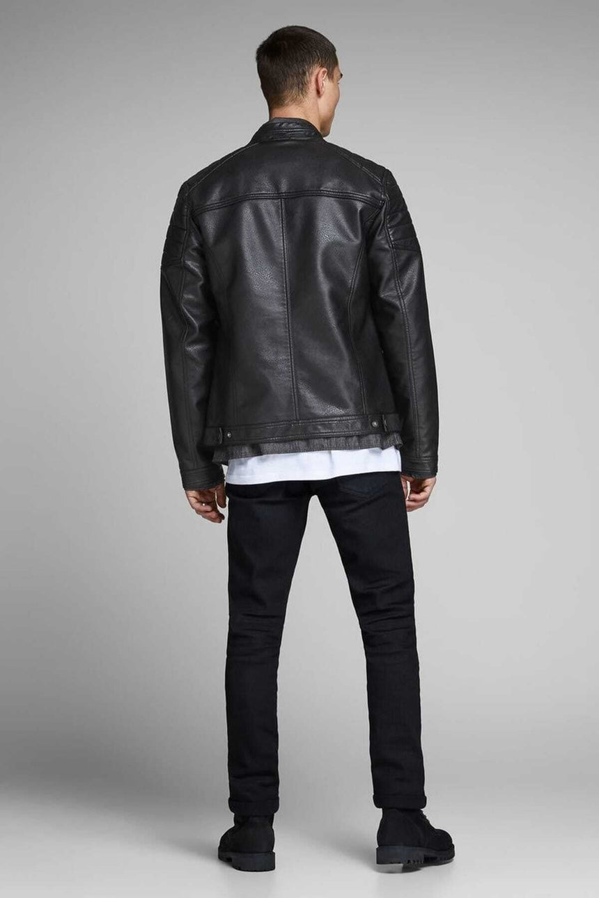 JACK&JONES PLUS JJEROCKY JACKET NOOS PLS 12172908 - Siyah